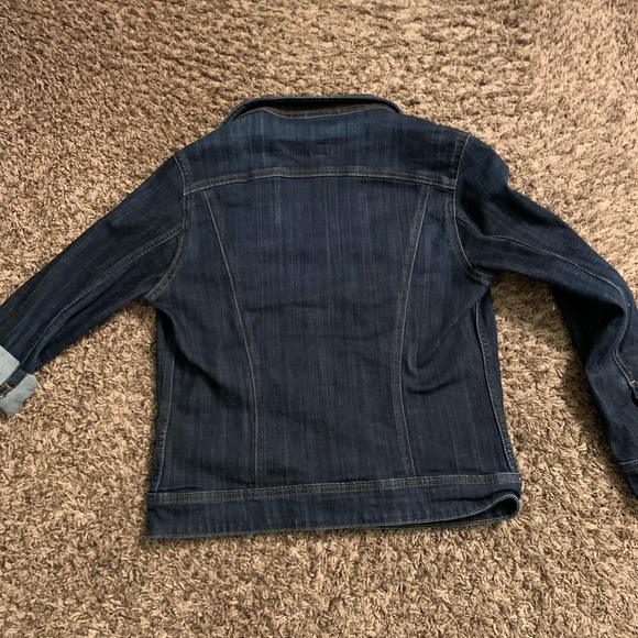 Lee Jean Jacket Dark Wash - Picture 3 of 4